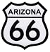 Route 66 Arizona Embroidered Patch Iron-On Highway Road Sign Biker Emblem