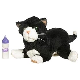 Hasbro FurReal Friends Newborn Kitten (Black and White)