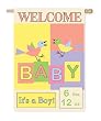 Flag Welcome Baby Flag Welcome Baby