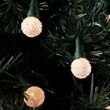 Kurt Adler 35-Light G23 Round Ball with Sugar Coating Light Set