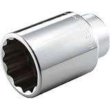 TONE:TONE ディープソケット(12角) 41mm 6D-41L 型式:6D-41L
