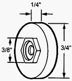 Prime Line Prod. 111492 Roller Assembly