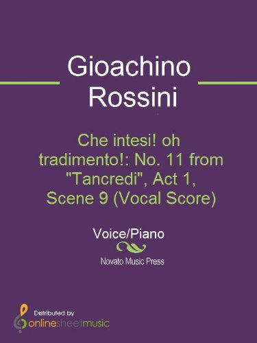 Che intesi! oh tradimento!: No. 11 from 