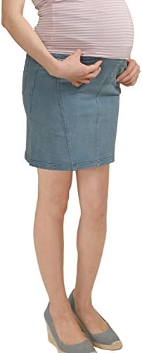 Sweet Mommy Stretch Denim Maternity Skirt
