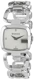 Gucci Women's YA125502 G-Gucci Small Diamond MOP Dial Steel Watch