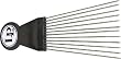 Latin Percussion LP Torpedo Scraper