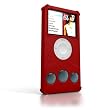 ifrogz Audiowrapz Speaker Case for iPod nano 3G, Red