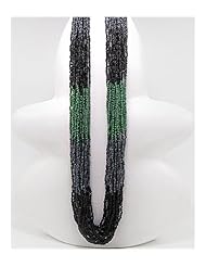 Mixed Colors Seed Bead Necklace