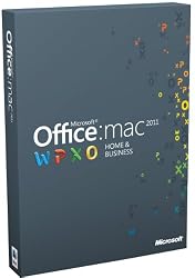 Office for Mac 2011 Home & Business - 2 Licenses - 1 user