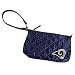 All Products : St. Louis Rams Quilted Wristlet, Navy