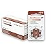 60 ZeniPower Hearing Aid Batteries Size: 312 + Battery Holder Keychain Kit
