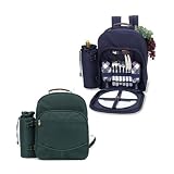 Classic Kent Picnic Backpack For Two
