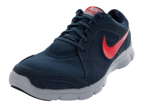 Nike Men's Flex Experience Rn 2 Armory Navy/Chllng Red/Wlf Gry Running Shoe 8.5 Men US price