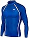 JustOneStyle Skin Tight Compression Base Layer Long Sleeve Under Shirt & Pants Blue Set
