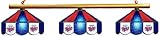 Minnesota Twins 3 Shade Glass Lamp
