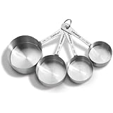 Cuisinart Stainless Steel Measuring Cups, Set of 4