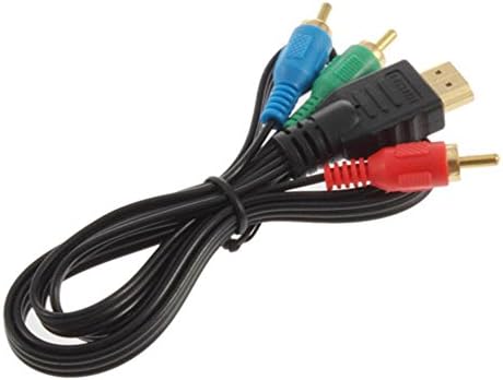 1Pcs Hdmi To 3Rca 3 Rca Adapter Video Component Convert Cable 3Ft 1M