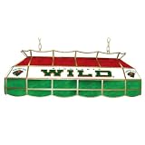 NHL Minnesota Wild Stained Glass 40-inch Lighting Fixture