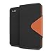 Cellto iPhone SE Case, PU Leather Wallet Cover Stand and Reversible Magnetic Flap Flip Cover for Apple iPhone SE/iPhone 5S / iPhone 5 - Black/Brown
