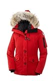 IMAGE OF Canada Goose Ladies Montebello Parka (Red, Medium)
