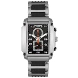 Triumph Motorcycles Men's 3044-11 Chronograph Stainless Steel and Black Watch