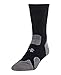 Under Armour Hitch Heavy Cushion Boot Socks (1-Pack), Black/Graphite, Large