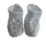 All White Baby Tuxedo Shoe