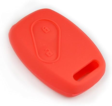 Arctic Red Silicon Keyless Entry Remote Smart Key Fob Skin Cover Protector