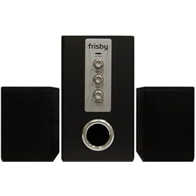 1200 Watt 2.1 Amplified Loud Subwoofer Black Computer PC Laptop IPOD CD Speakers System