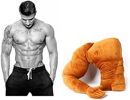 Kerchair Boyfriend Muscle Man Body Arm Throw Pillow Creative Gift