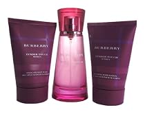 Burberry Tender Touch By Burberry For Women. Gift Set eau De Parfum Spray 3.3-Ounce + Soothing Body Lotion 3.3-Ounce + Delicate Shower Gel