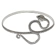 Perfect Gift Sterling Silver Armlet from India 3 inches (armlt058a)