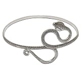 Silver Arm Jewelry Armlet Romantic Gift for Her 3 inches (armlt058)