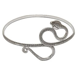 Silver Arm Jewelry Armlet Romantic Gift for Her 3 inches (armlt058)