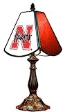8 Desk Table Lamp Light University of Nebraska Cornhuskers - Free Shipping
