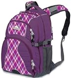 High Sierra Swerve Backpack, Amethyst/ Purple Argyle/ Charc 41LLhMOig L. SL160 High Sierra Swerve Backpack, Amethyst/ Purple Argyle/ Charc