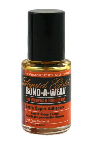 Liquid Gold Super Bond/Glue 4 Weaves Adhesive 1/2 Oz