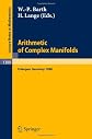 Arithmetic of Complex Manifolds