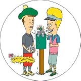 Beavis and Butthead Golf Button B-BB-0004