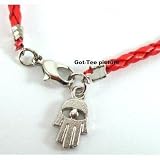 Red String Kabbalah Hamsa Bracelet