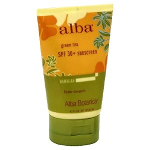 Alba SPF 30 Sunscreen - Green Tea (4 oz.) by Alba
