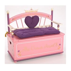 Levels of Discovery LOD20009 Prince Toy Box Bench by Levels of Discovery