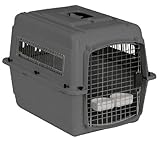 Petmate Sky Kennel for Pets from 25 to 30-Pound, Light Gray