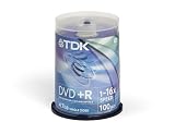 Review TDK DVD+R47CBED100*W / TDK DVD+R 16x 4.7gb Cakebox 100pk