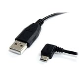41LLnjuH3AL. SL160  New   StarTech 6 ft Micro USB Cable   A to Left Angle Micro B   DM7814