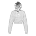 Awdis Just Hoods Womens/Ladies Girlie Cropped Full Zip Hoodie Jacket