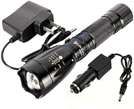 Torch, Flashlight , QLSC 2200LM CREE XM-L T6 LED Rechargeable Torch Flashlight Lamp W/ Battery Charger