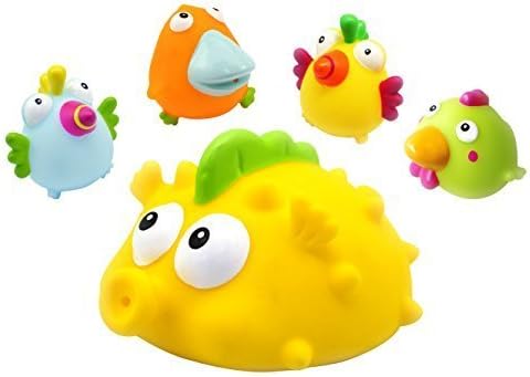 Konfetti Giant Bath Squirter and 4 Floaters by Nowali