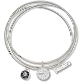 Pittsburgh Steelers Triple Bangle Bracelet
