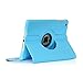 Apple iPad Mini Case / iPad Mini 2 case / iPad mini 3 Case - Thilon, 360 Degree Rotating Stand PU Leather Case Cover with Stand, Auto Sleep / Wake for iPad mini 1, 2, 3 case (Blue)